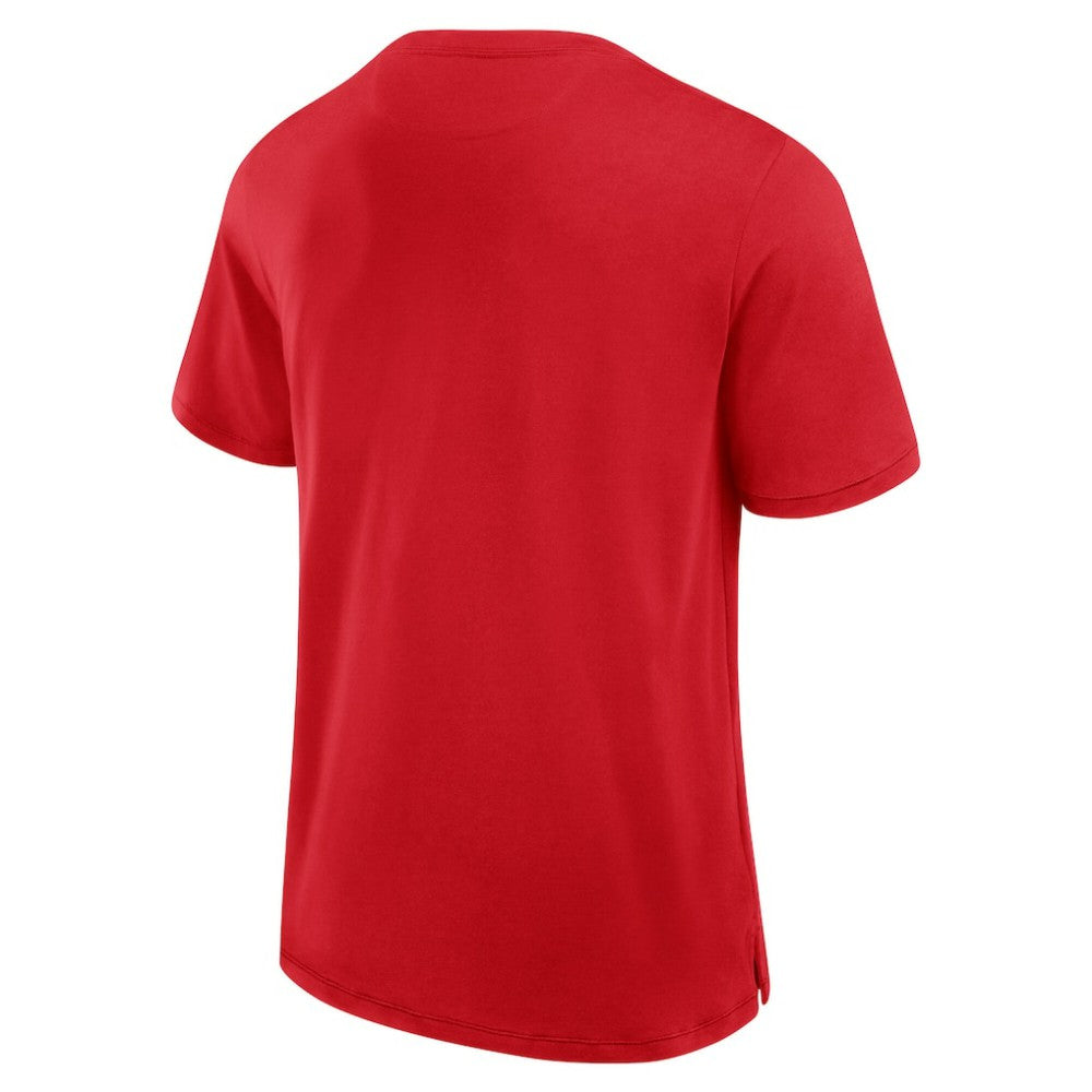 Chicago Blackhawks Fanatics Elevated Pima T-Shirt - Red | US 201204316