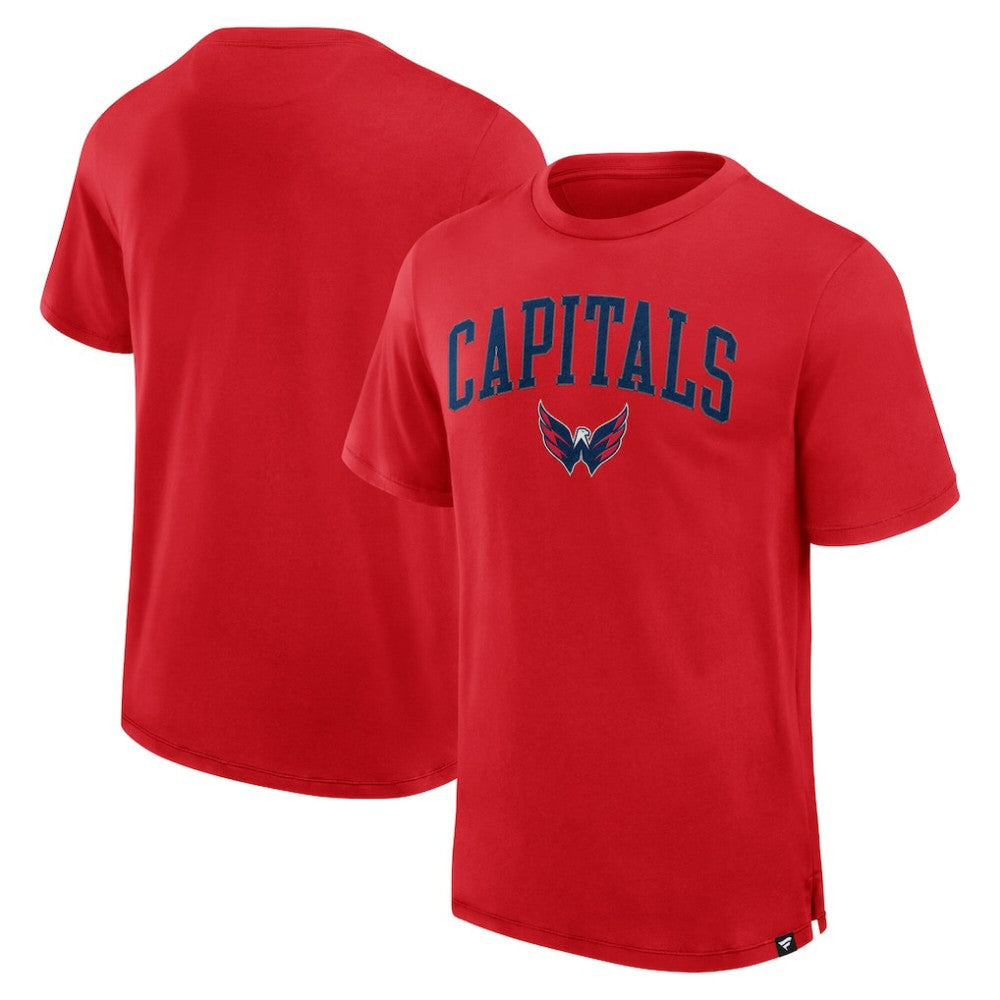 Washington Capitals Fanatics Elevated Pima T-Shirt - Red | US 201204317