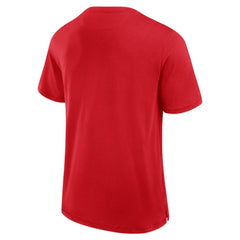Washington Capitals Fanatics Elevated Pima T-Shirt - Red | US 201204317