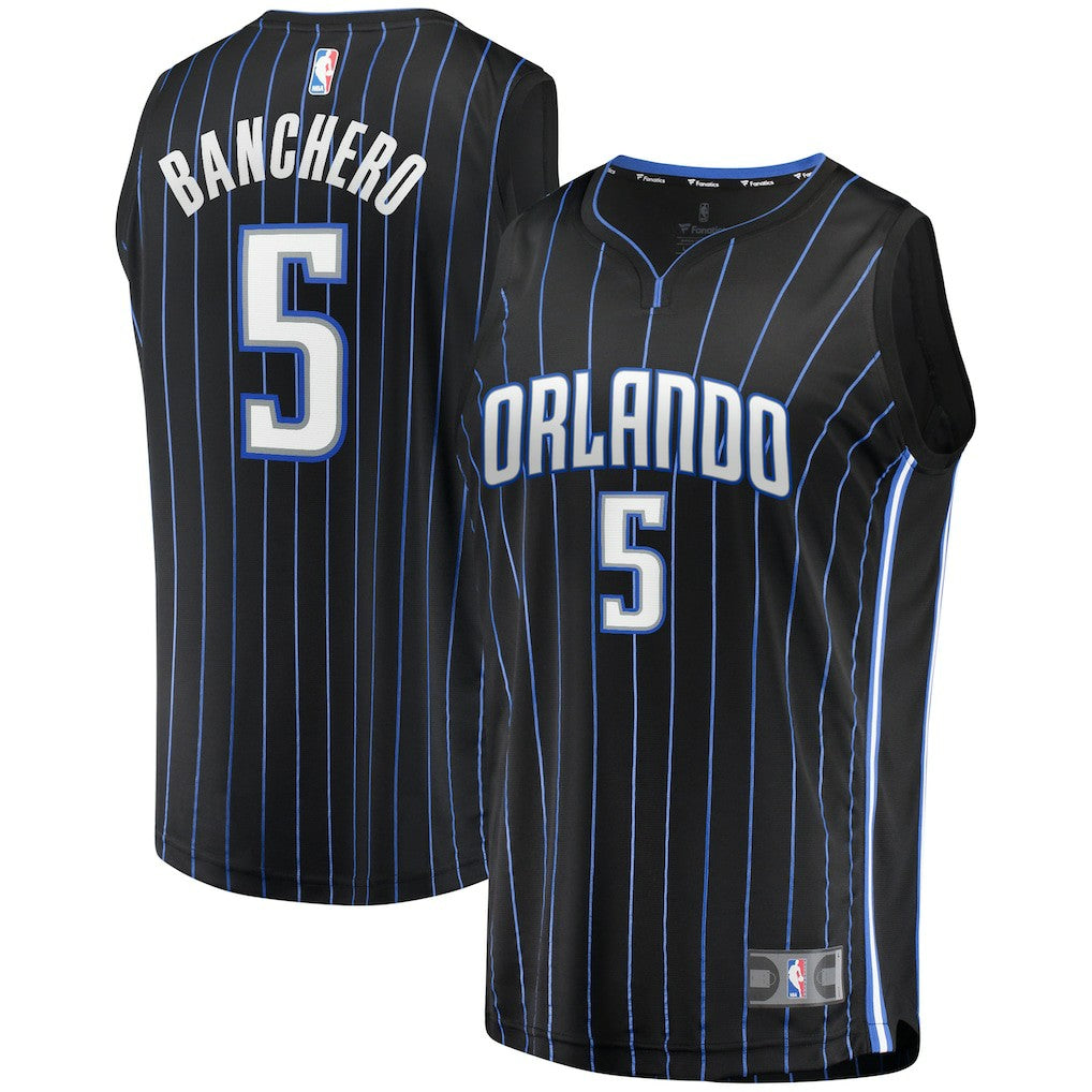 Paolo Banchero Orlando Magic Youth Fast Break Player Jersey Icon Edition Black - Fanatics