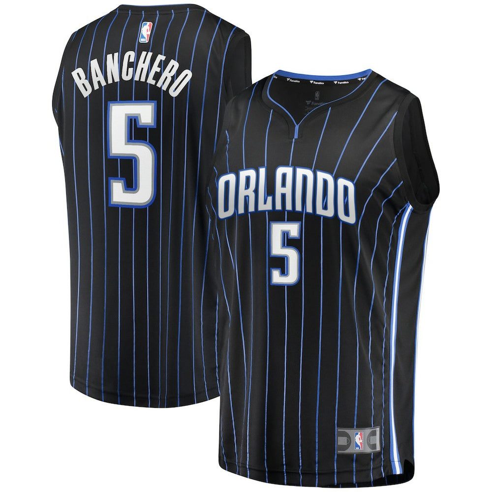 Paolo Banchero Orlando Magic Youth Fast Break Player Jersey Icon Edition Black - Fanatics