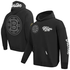 Boston Bruins Pro Standard Paint the City Pullover Hoodie - Black | US 201205123