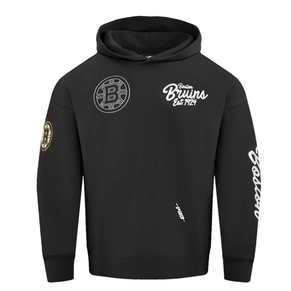 Boston Bruins Pro Standard Paint the City Pullover Hoodie - Black | US 201205123