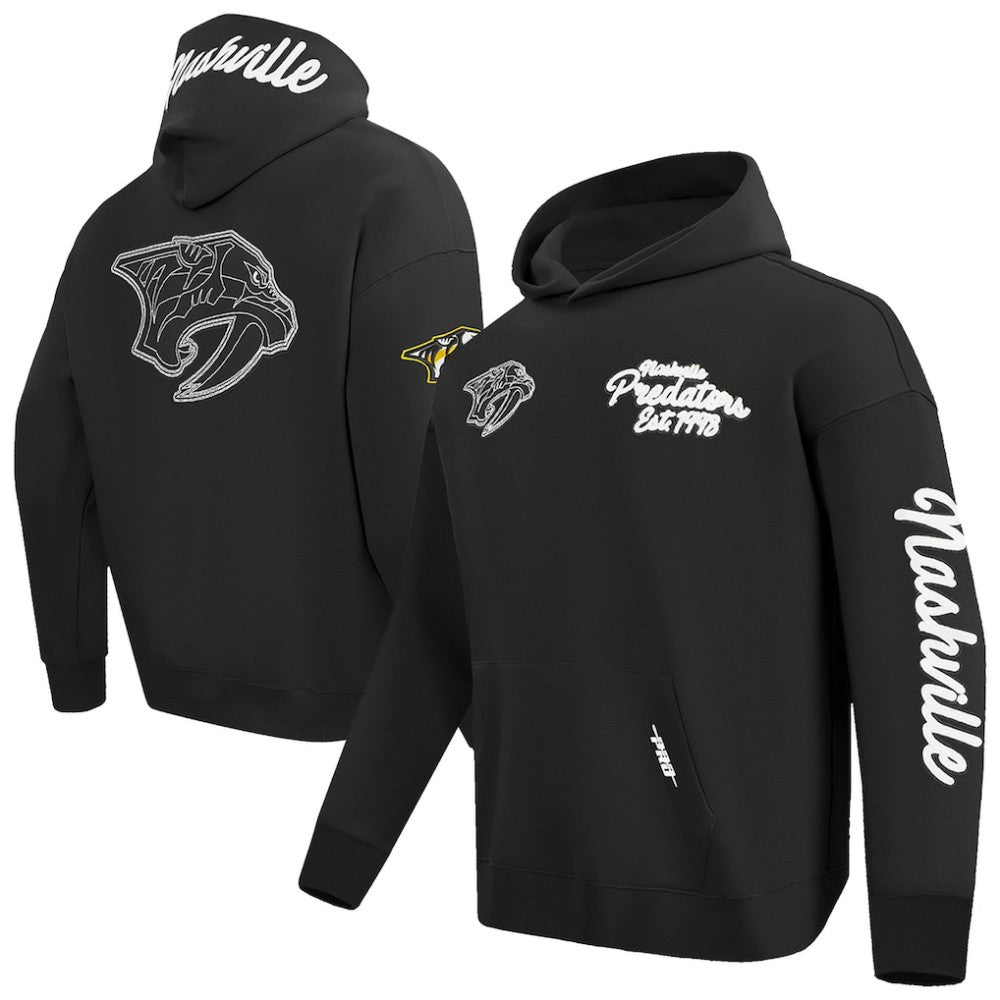 Nashville Predators Pro Standard Paint the City Pullover Hoodie - Black | US 201205139