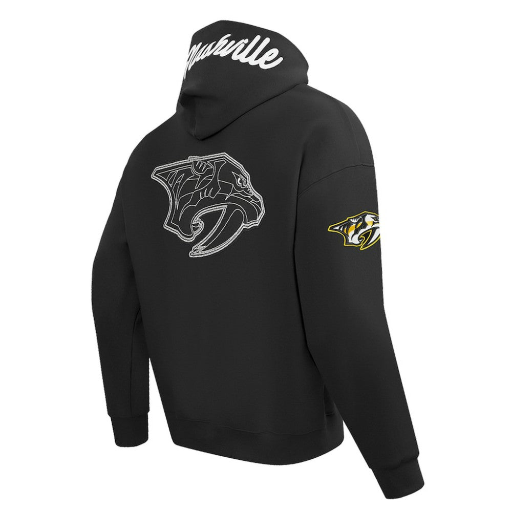 Nashville Predators Pro Standard Paint the City Pullover Hoodie - Black | US 201205139