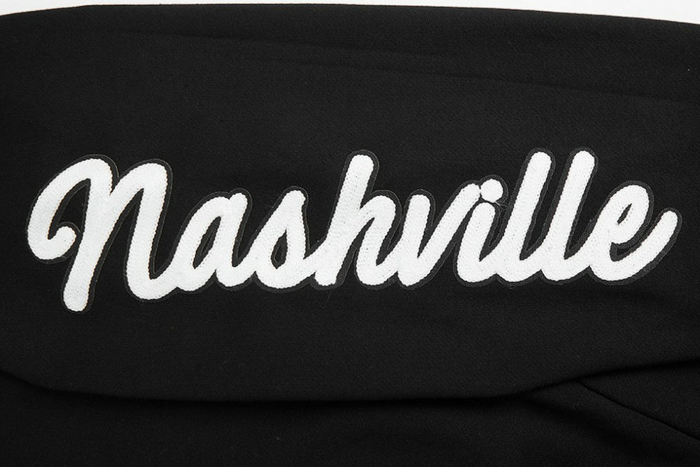 Nashville Predators Pro Standard Paint the City Pullover Hoodie - Black | US 201205139