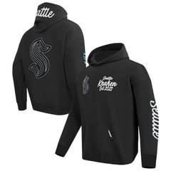 Seattle Kraken Pro Standard Paint the City Pullover Hoodie - Black | US 201205143