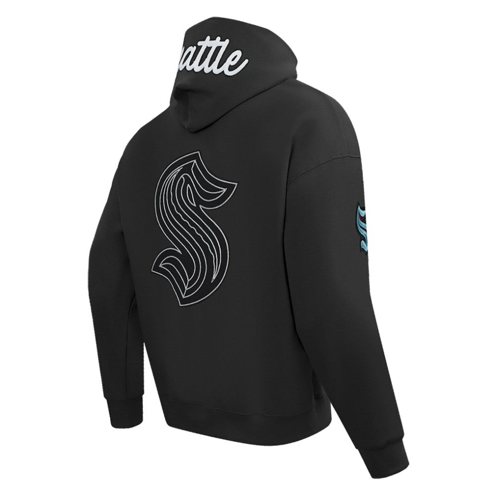 Seattle Kraken Pro Standard Paint the City Pullover Hoodie - Black | US 201205143