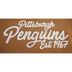 Pittsburgh Penguins Pro Standard Paint the City Pullover Sweatshirt - Brown | US 201205157
