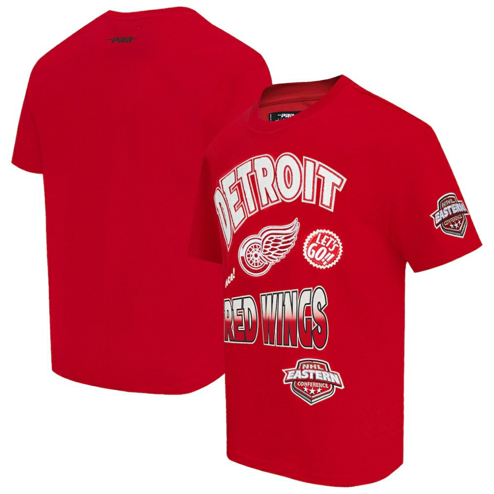 Detroit Red Wings Pro Standard Turn It Up T-Shirt - Red | US 201205163