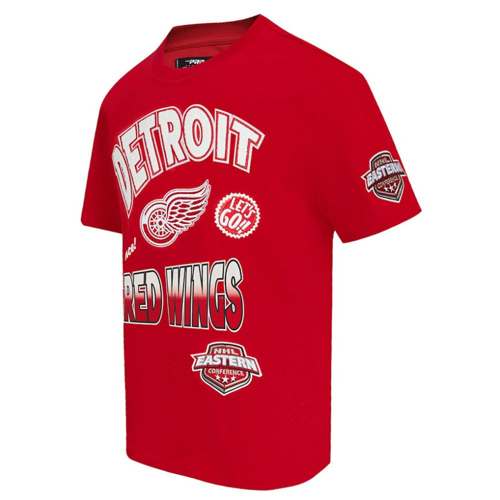 Detroit Red Wings Pro Standard Turn It Up T-Shirt - Red | US 201205163
