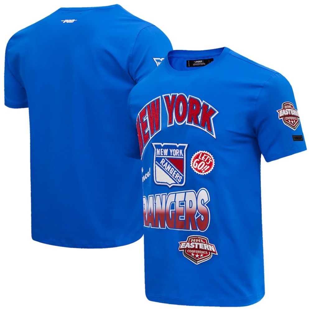 New York Rangers Pro Standard Turn It Up T-Shirt - Blue | US 201205166