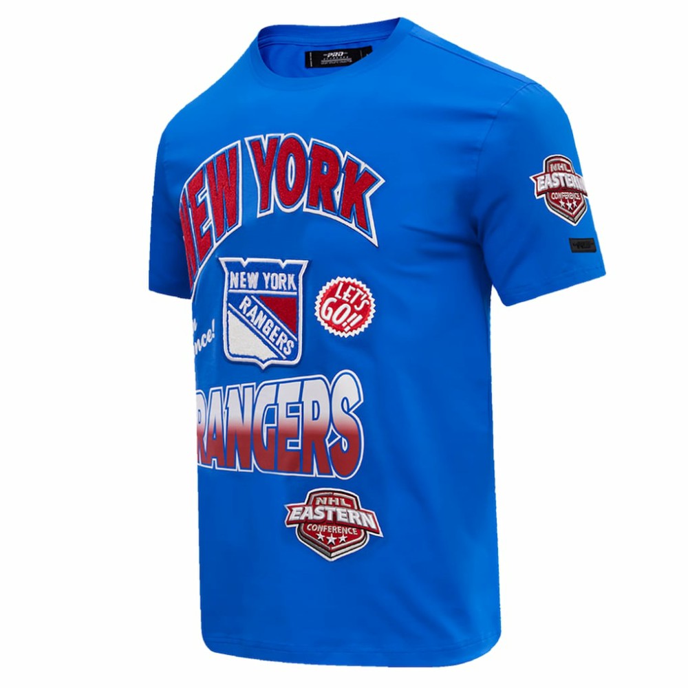 New York Rangers Pro Standard Turn It Up T-Shirt - Blue | US 201205166