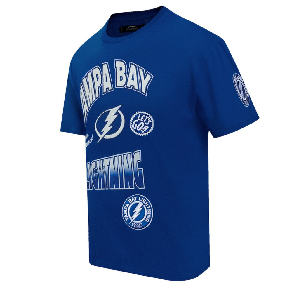Tampa Bay Lightning Pro Standard Turn It Up T-Shirt - Blue | US 201205169