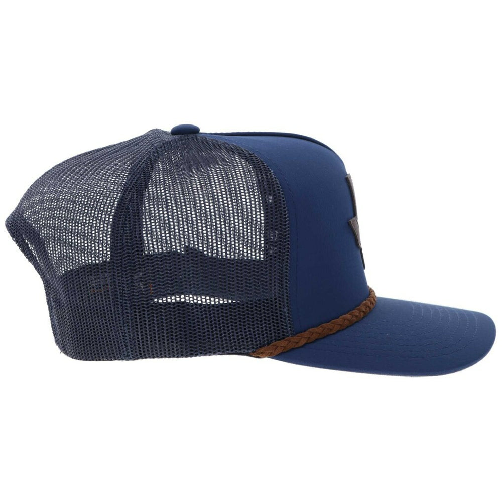 Dallas Cowboys HOOey State Patch Rope Trucker Adjustable Hat - Navy Hats
