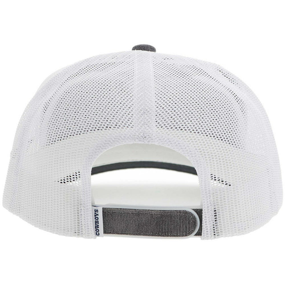 Dallas Cowboys HOOey H Cord Trucker Adjustable Hat - Gray Hats