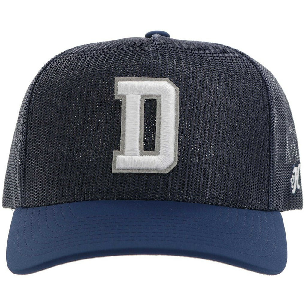 Dallas Cowboys HOOey All Mesh Trucker Adjustable Hat - Navy Hats