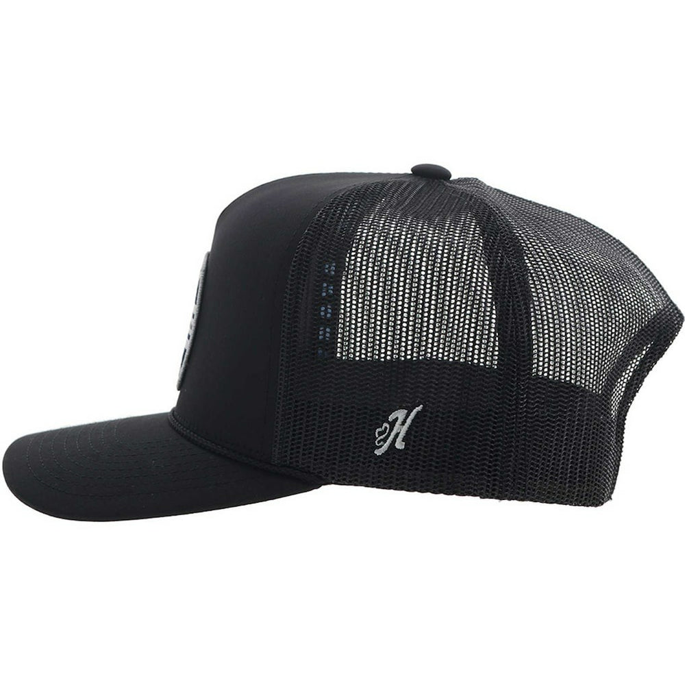 Dallas Cowboys HOOey Patch Rope Trucker Adjustable Hat - Black Hats