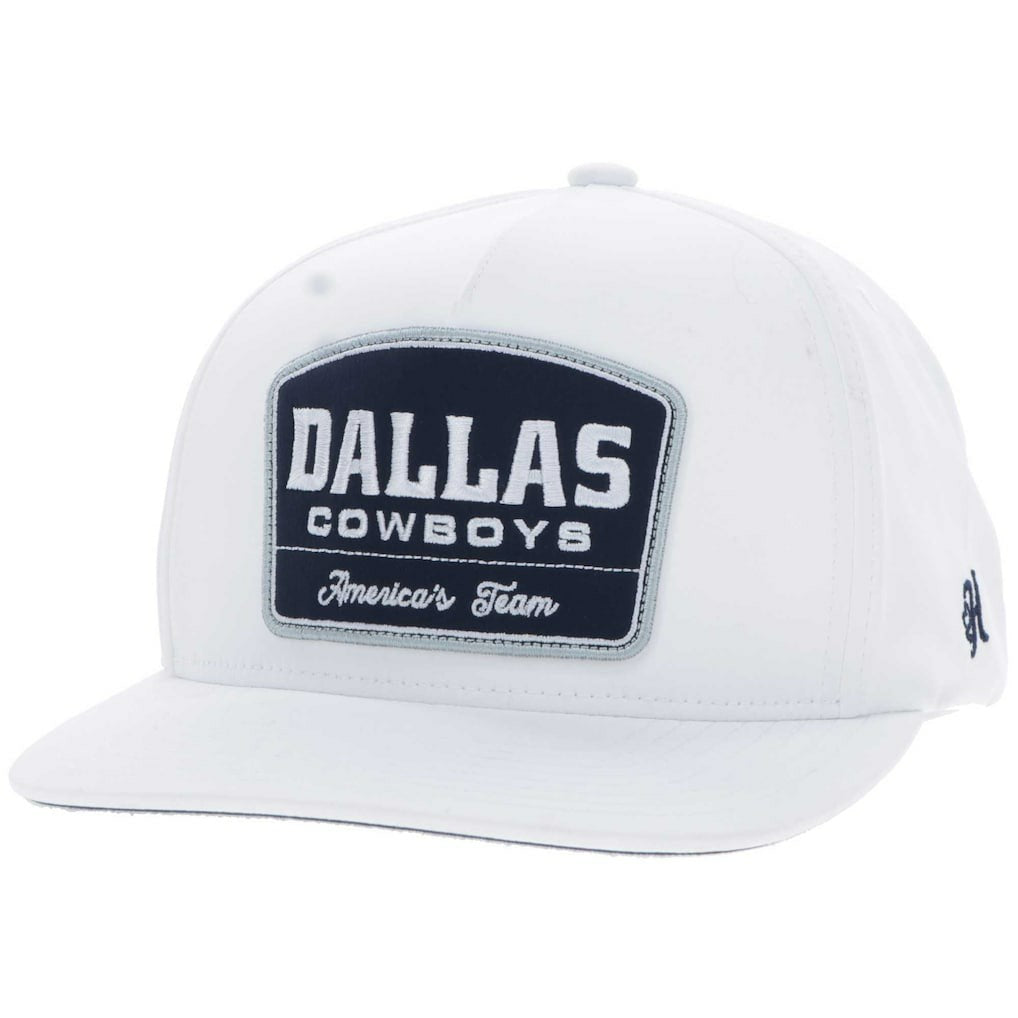 Dallas Cowboys HOOey America's Team Adjustable Hat - White Hats