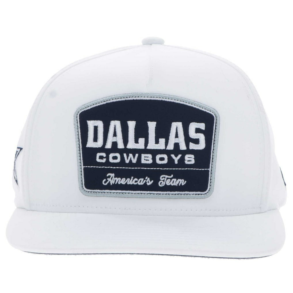 Dallas Cowboys HOOey America's Team Adjustable Hat - White Hats