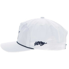 Dallas Cowboys HOOey Star Logo Rope Adjustable Hat - White Hats