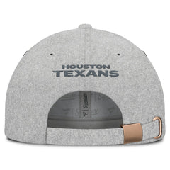 Houston Texans Front Office Adjustable Hat - Heather Gray Hats