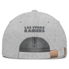 Las Vegas Raiders Front Office Adjustable Hat - Heather Gray Hats