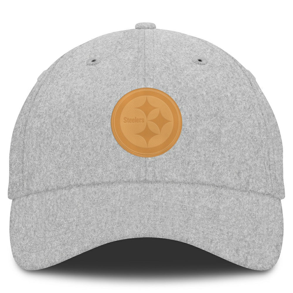 Pittsburgh Steelers Front Office Adjustable Hat - Heather Gray Hats