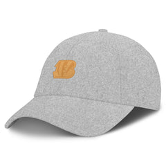 Cincinnati Bengals Front Office Adjustable Hat - Heather Gray Hats