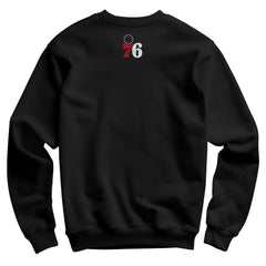 Philadelphia 76ers Hyperfly Unisex Year of the Dragon Lunar New Year Collection Pullover Sweatshirt Heather Black