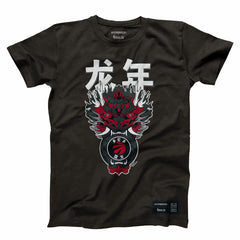 Toronto Raptors Hyperfly Unisex Year of the Dragon Lunar New Year Collection T-Shirt Heather Black