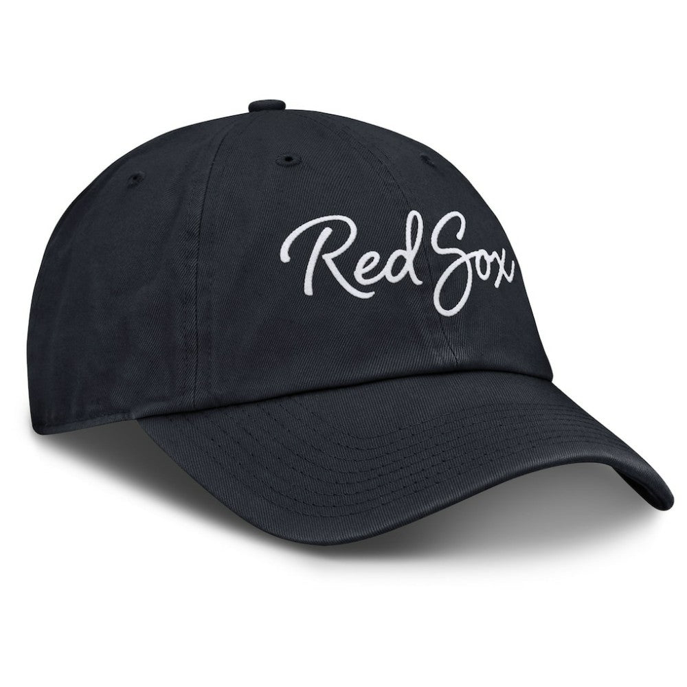 Boston Red Sox Nike Women's Cooperstown Club Script Adjustable Hat - Navy Hats