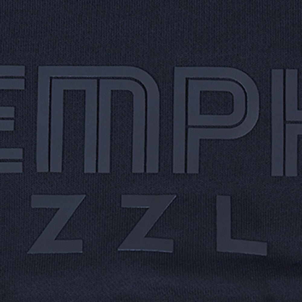 Memphis Grizzlies Pro Standard Women's Jewels Cropped Pullover Hoodie Navy