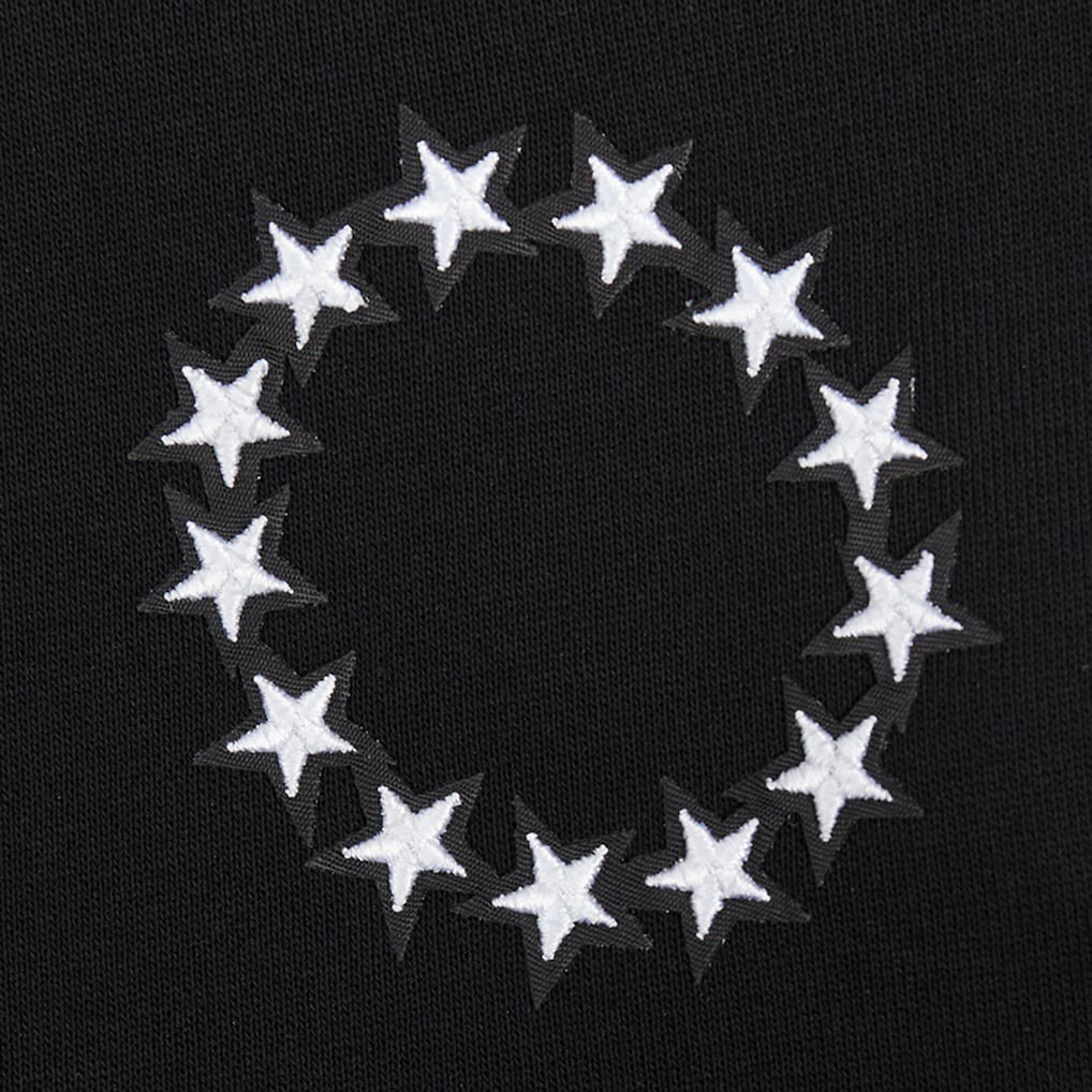 Philadelphia 76ers Pro Standard Women's Jewels Cropped Pullover Hoodie Black