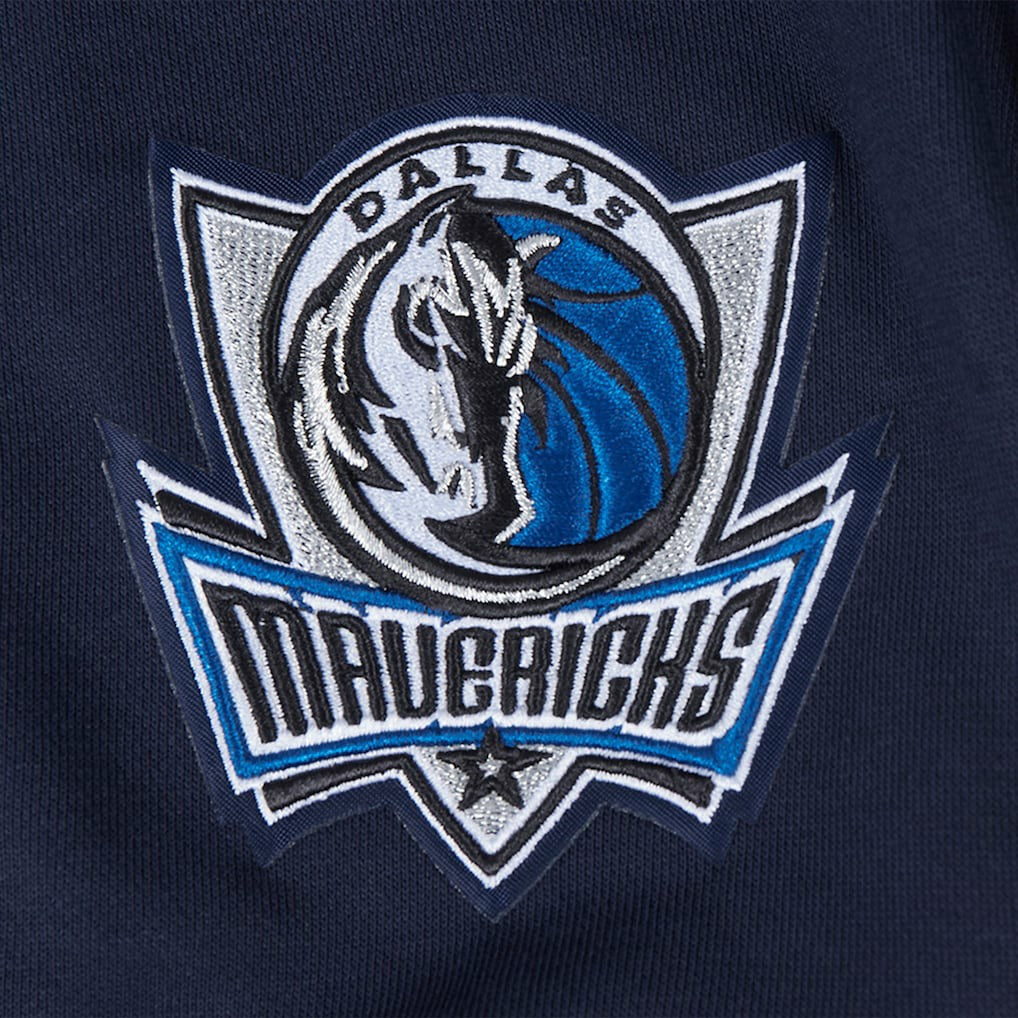 Dallas Mavericks Pro Standard Women's Jewels Cropped Pullover Hoodie Navy outlet