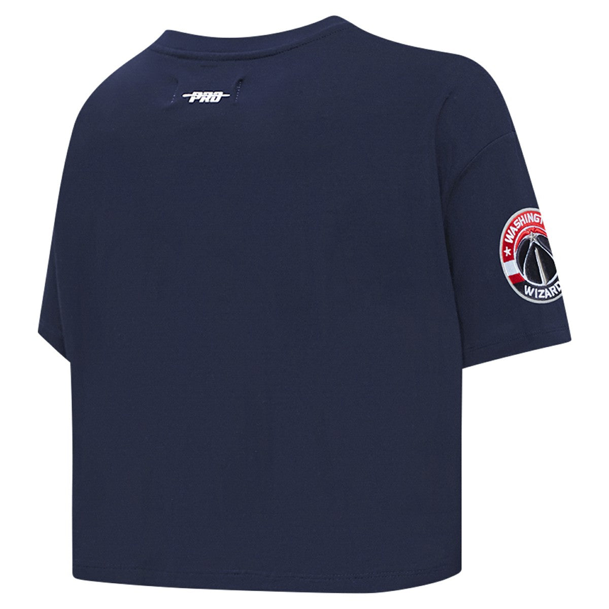 Washington Wizards Pro Standard Women's Jewels Boxy Cropped T-Shirt Navy