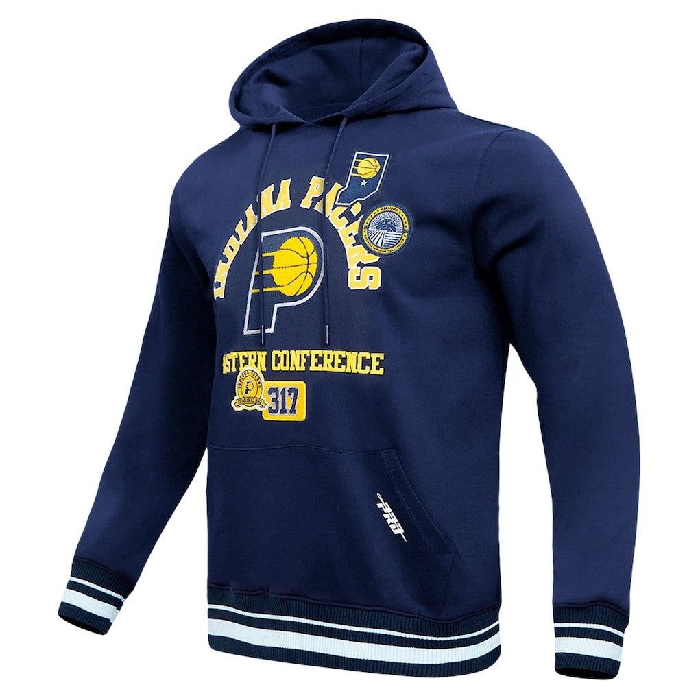 Indiana Pacers Pro Standard Area Code Pullover Hoodie Navy outlet
