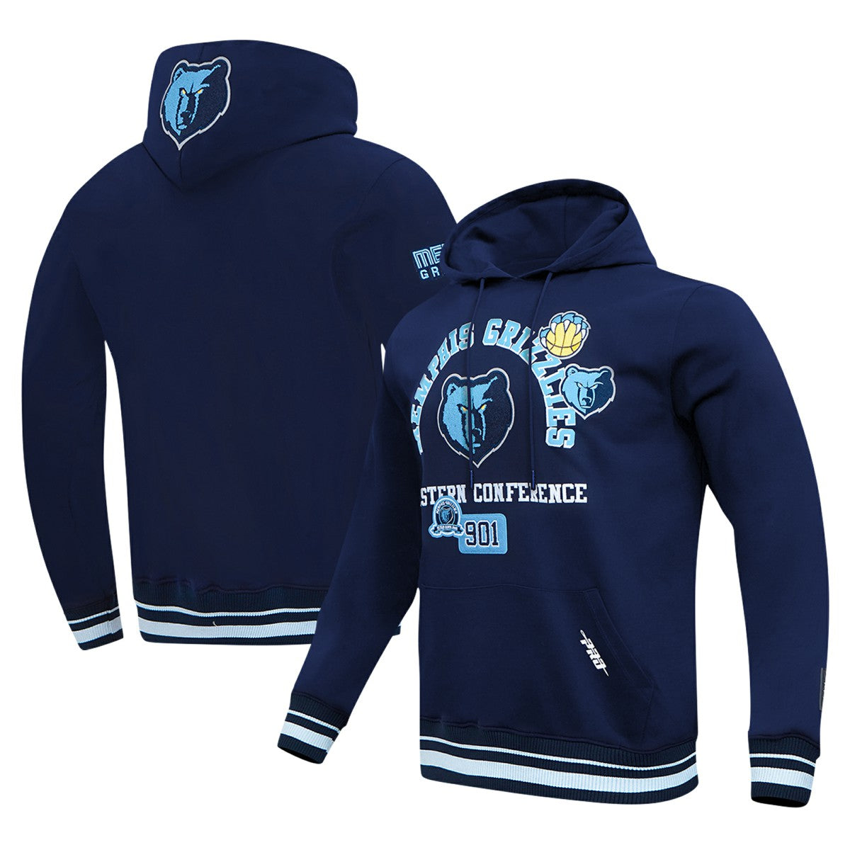 Memphis Grizzlies Pro Standard Area Code Pullover Hoodie Navy