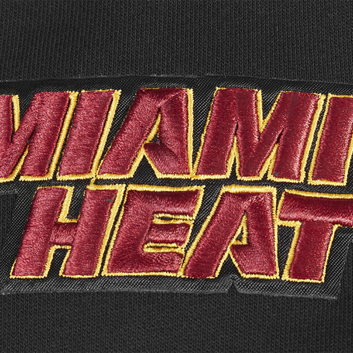 Miami Heat Pro Standard Area Code Pullover Hoodie Black