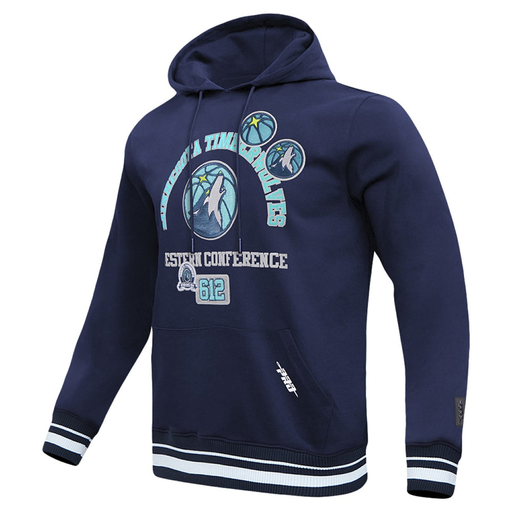 Minnesota Timberwolves Pro Standard Area Code Pullover Hoodie Navy outlet