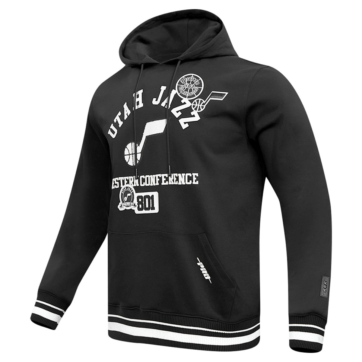Utah Jazz Pro Standard Area Code Pullover Hoodie Black