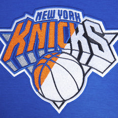 New York Knicks Pro Standard Split Logo Pullover Hoodie Blue