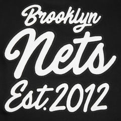 Brooklyn Nets Pro Standard Paint the City Drop Shoulder Sweatshirt Black outlet