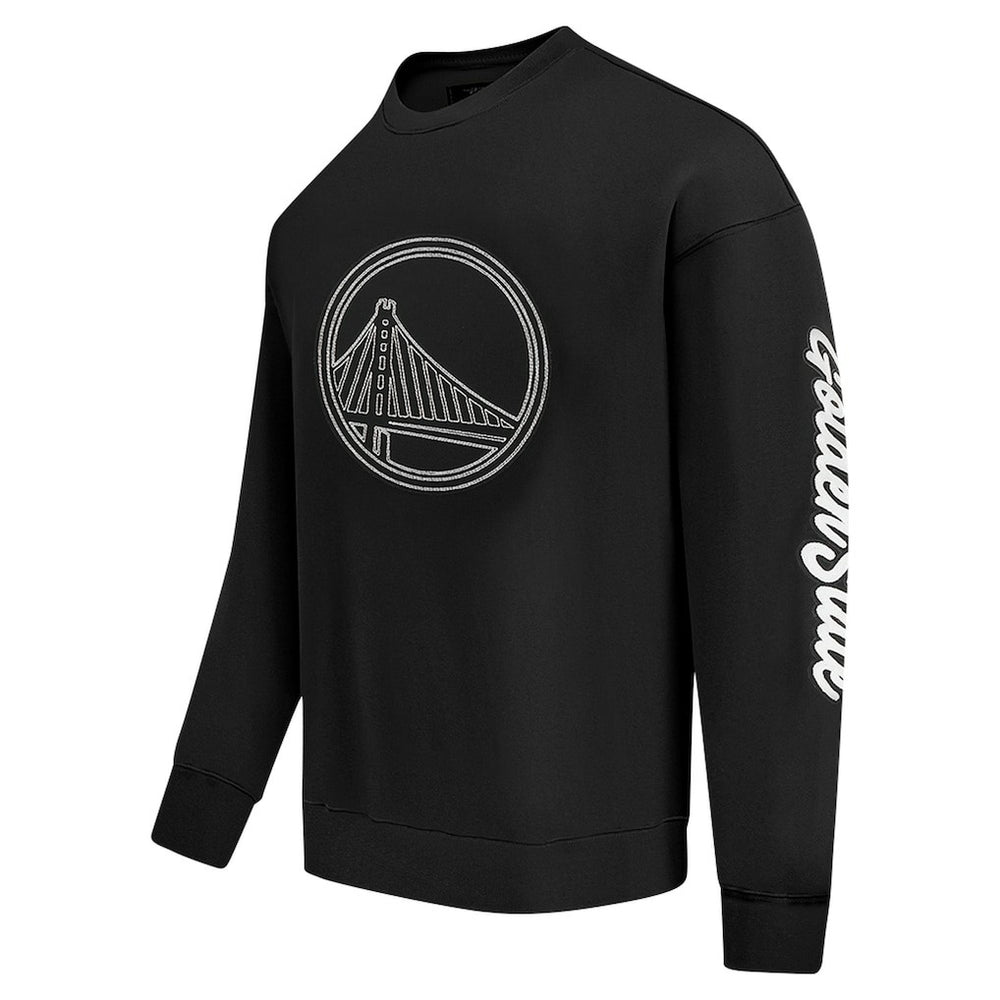 Golden State Warriors Pro Standard Paint the City Drop Shoulder Sweatshirt Black outlet