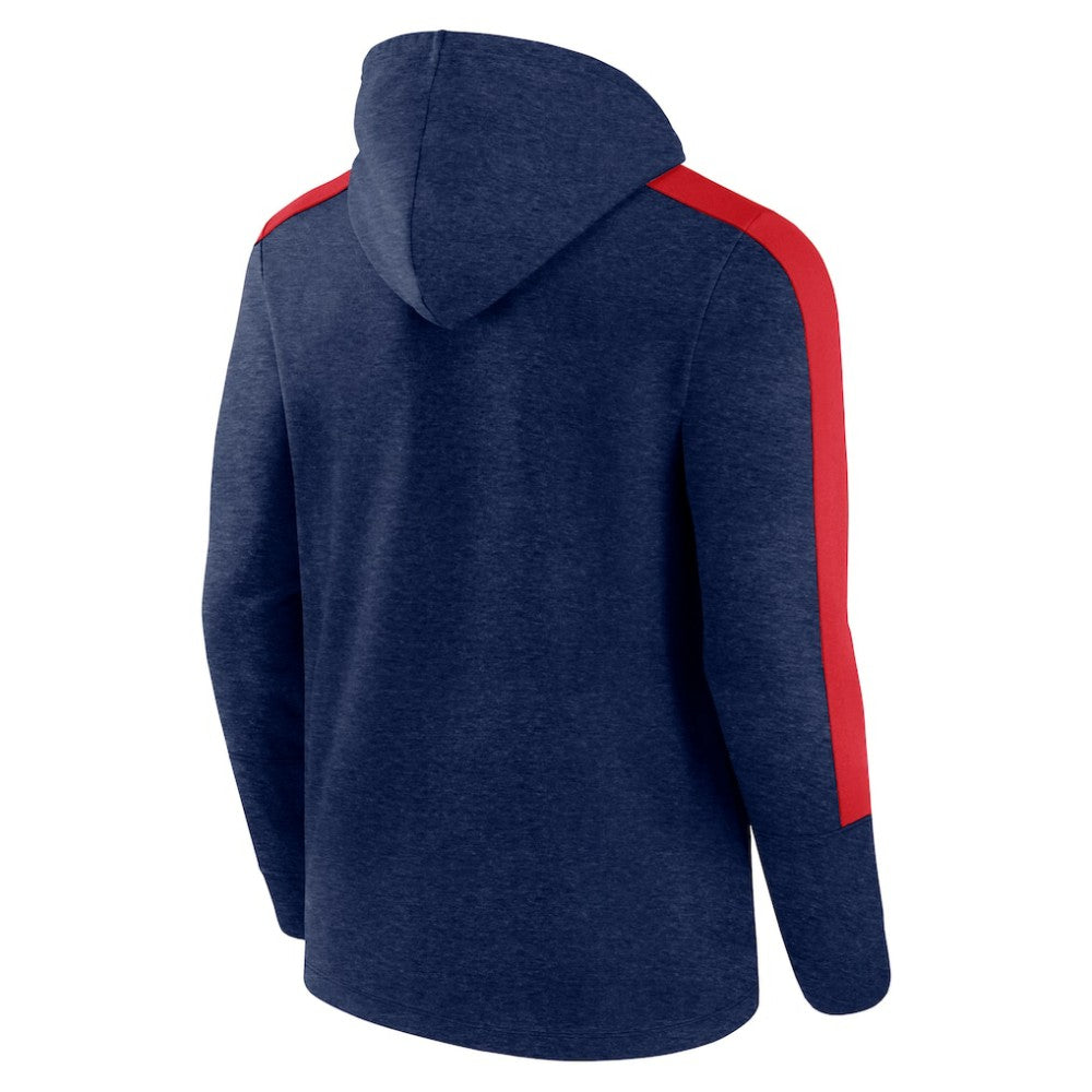 Minnesota Twins Fanatics Gains Fleece Full-Zip Hoodie - Heather Navy Hoodies
