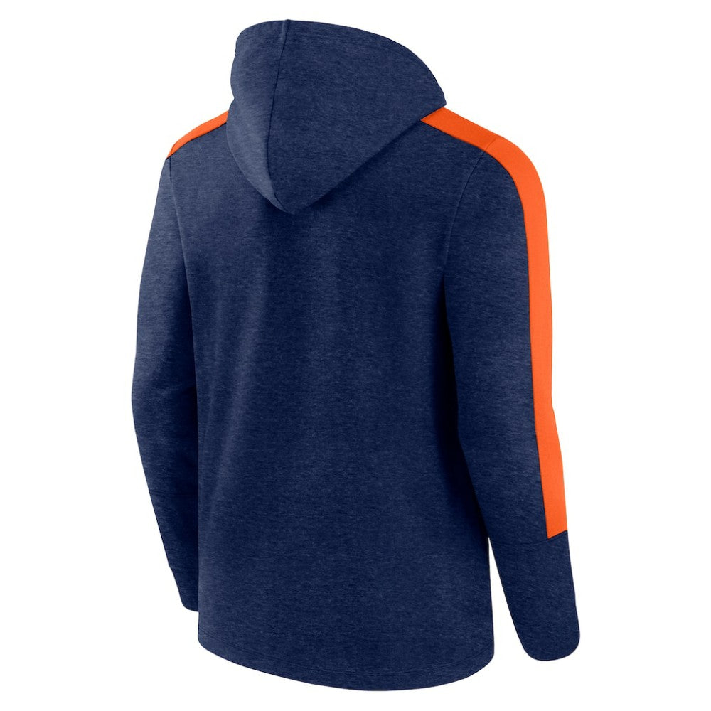 Houston Astros Fanatics Gains Fleece Full-Zip Hoodie - Heather Navy Hoodies