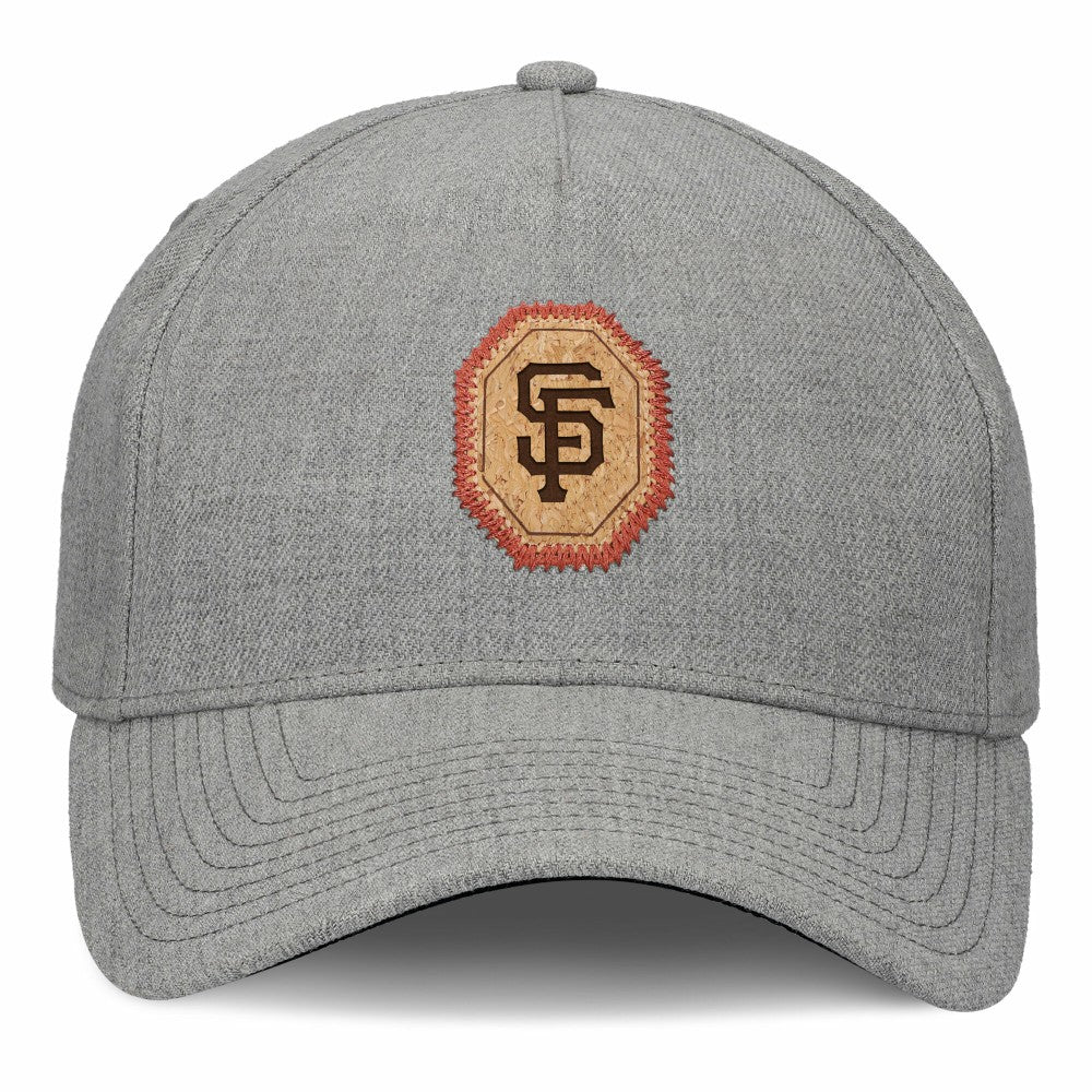 San Francisco Giants Fanatics Signature Elements Cork Patch A-Frame Adjustable Hat - Gray Hats