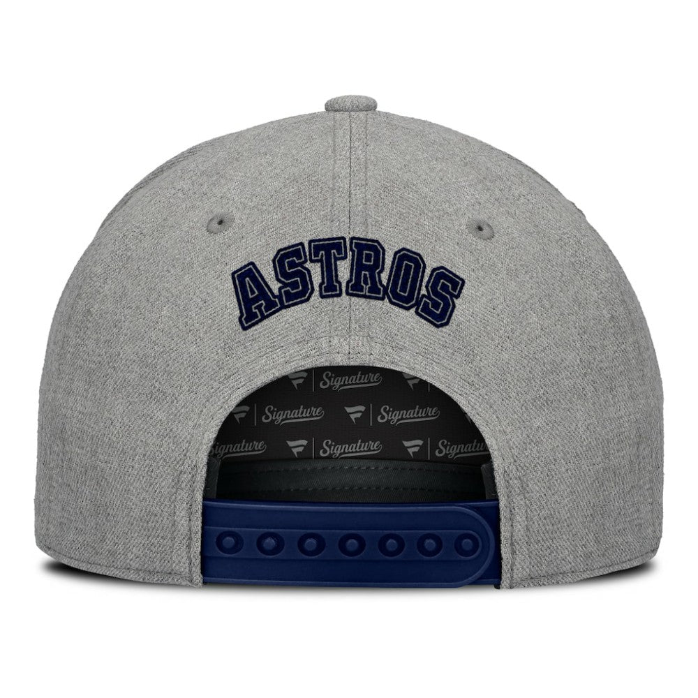 Houston Astros Fanatics Signature Elements Cork Patch A-Frame Adjustable Hat - Gray Hats