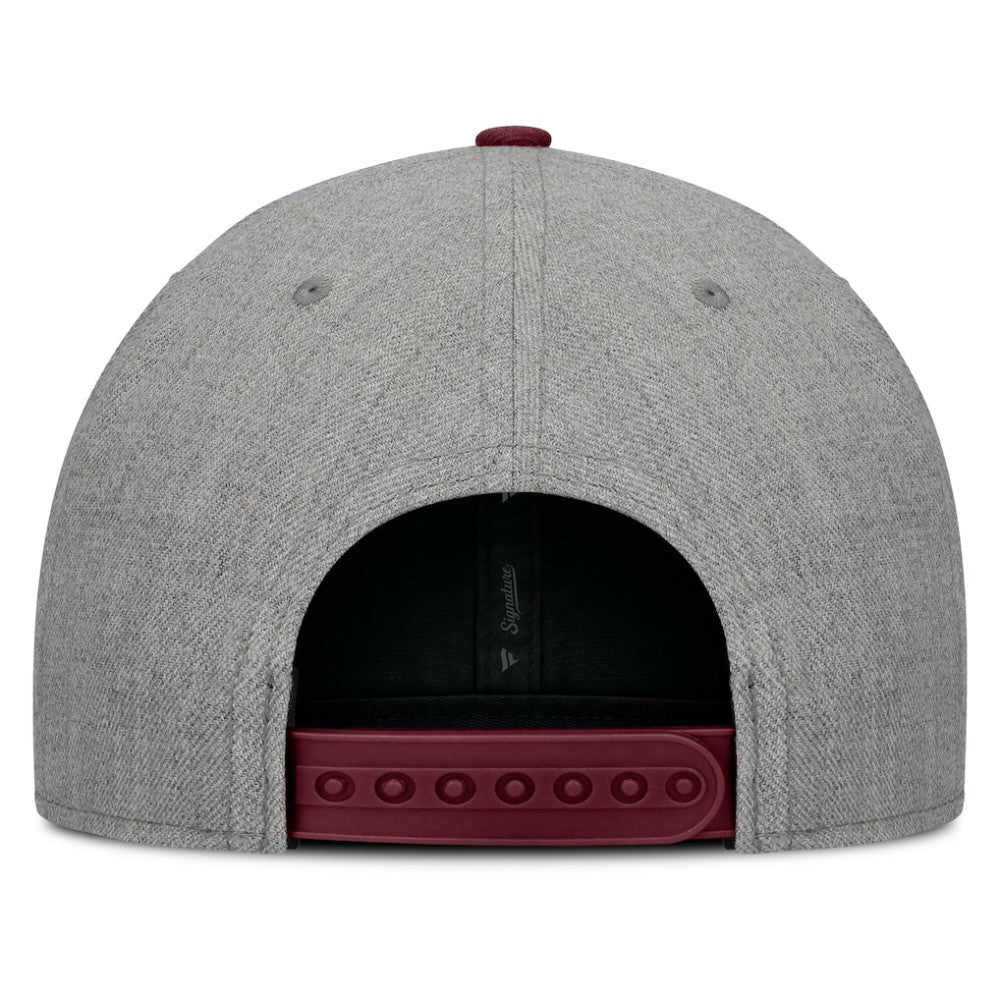 Pittsburgh Pirates Fanatics Elements Felt Chainstitch Snapback Hat - Gray/Maroon Hats