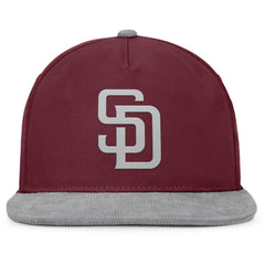 San Diego Padres Fanatics Front Office Snapback Hat - Wine Hats